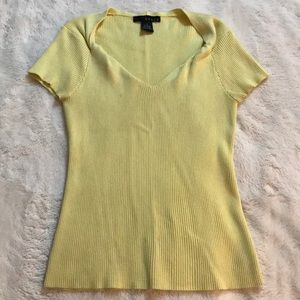 Grace Yellow Vintage Blouse